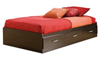 South Shore Cosmo Twin Platform Bed   Storage Beds