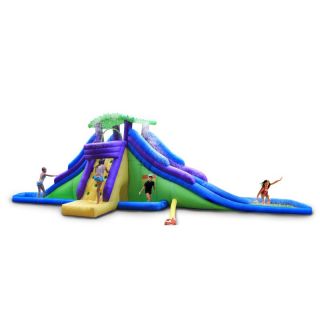 Kidwise Dueling Back to Back Inflatable Water Park   Bounce Houses