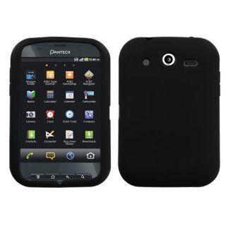 Soft Silicone Skin Case(Black) For PANTECH P9060(Pocket): Cell Phones & Accessories