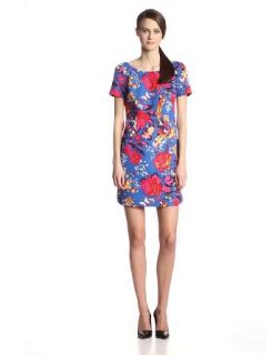 Plenty by Tracy Reese Women's Frankie Short Sleeve Shift Dress at  Womens Clothing store: