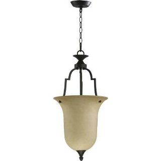 Quorum 817 44 Coventry   One Light Large Pendant, Toasted Sienna Finish with Faux Alabaster Glass   Ceiling Pendant Fixtures  
