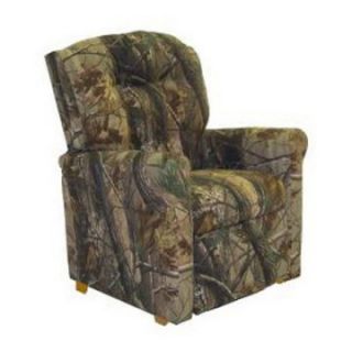Dozydotes 4 Button Kid Recliner   Camouflage Green   Kids Recliners