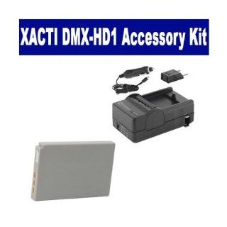 Sanyo Xacti DMX HD1 Camcorder Accessory Kit includes: SDM 819 Charger, SDDBL40 Battery : Camera & Photo