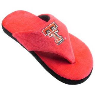 Comfy Feet NCAA Comfy Flop Slippers   Texas Tech Red Raiders   Mens Slippers