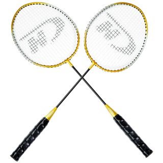 Rally Badminton Steel Racket   Set of 2   Badminton Equipment