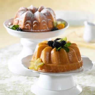 Nordic Ware Platinum Collection Nonstick Cast Aluminum Bundt Duet Pan   Bundt Pans