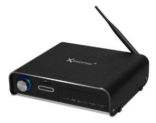 Xtreamer Prodigy Black   Full 1080p 3d Media Player & Streamer   with an internal Wireless 802.11n and an internal Dual Tuner for DVB T Features 750 Mhz Cpu, USB 3.0, Gigabit Lan, Hdmi 1.4!: Electronics