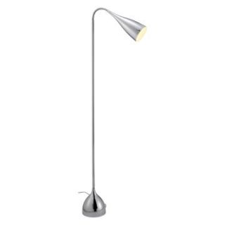 Adesso 6501 22 Search Gooseneck Silver Energy Efficient Floor Lamp   Floor Lamps