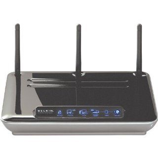 Belkin N1 Wireless Modem Router   Wireless router   DSL   4 port switch   802.11b/g/n (draft)   desktop: Computers & Accessories