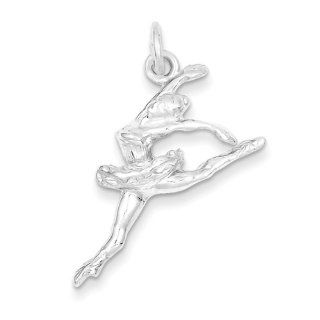 Sterling Silver Ballerina Charm: Vishal Jewelry: Jewelry