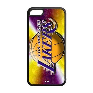 Custom NBA Los Angeles Lakers Back Cover Case for iPhone 5C LLCC 803: Cell Phones & Accessories