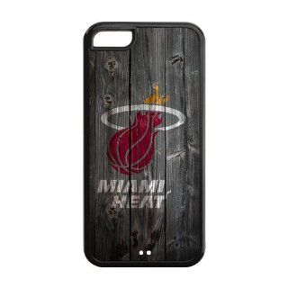 Custom NBA Miami Heat Back Cover Case for iPhone 5C LLCC 829: Cell Phones & Accessories