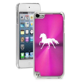 Apple iPod Touch 5th Generation Hot Pink 5B1257 hard back case cover Horse: Cell Phones & Accessories