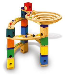 Hape Toys The Roundabout Quadrilla Marble Run   Playsets