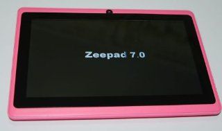 PINK Color 7.0 ZEEPAD(TM) ANDROID 4.0 TABLET PC COMPUTER 4GB WIFI, CAMERA, YOUTUBE, GAMES, SKYPE VIDEO CALLING &NETFLIX MOVIES : Kids Tablets : Computers & Accessories