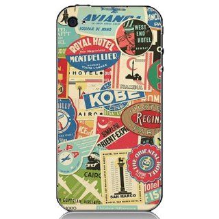 Imarkcase Retro Series Iphone 4 4s Cover Case Personality Customization Colored Painting Polycarbonate Cute Travel Signification: Cell Phones & Accessories