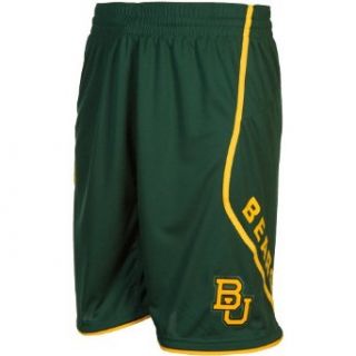 NCAA adidas Baylor Bears Point Guard Basketball Shorts   Green/Gold: Clothing