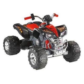 Fisher Price Power Wheels Kawasaki ATV Battery Powered Riding Toy   Black   Battery Powered Riding Toys