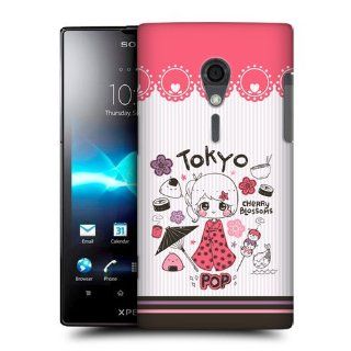 Head Case Designs Tokyo City Symbols Hard Back Case Cover For Sony Xperia ion LTE LT28i: Cell Phones & Accessories