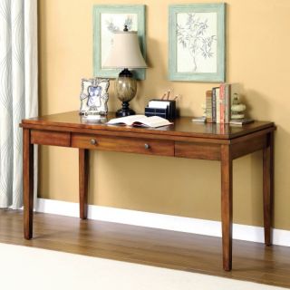 Furniture of America Heritage Oak Console Desk/ Table   Desks