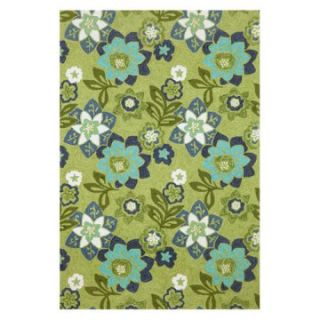Trans Ocean Import Co Ravella Floral Indoor / Outdoor Rugs   Green   Area Rugs