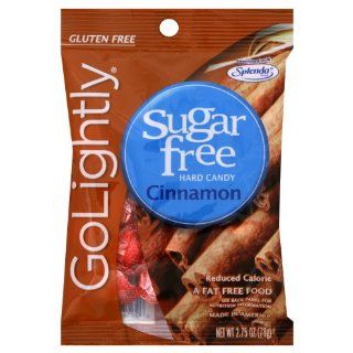 Go Lightly Sugar Free Hard Candy Cinnamon, 2.75 oz. bag, Kosher : Grocery & Gourmet Food