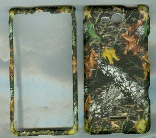 ONE LEAF CAMO REAL TREE HUNTER FACEPLATE PROTECTOR HARD RUBBERIZED CASE FOR LG OPTIMUS EXCEED VS840PP / LUCID 4G VS840 VERIZON PREPAID SNAP ON: Cell Phones & Accessories