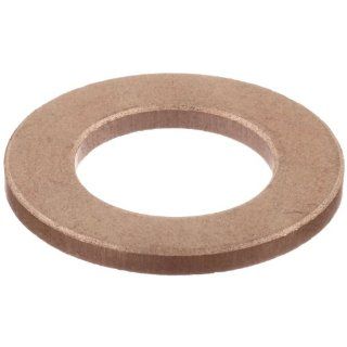 Bunting Bearings EXEW061201 Extra Lubricant with PTFE, Thrust Washer, Powdered Metal, SAE 841 3/8" Bore x 3/4" OD x 1/16" Thickness (Pack of 3): Bushed Bearings: Industrial & Scientific