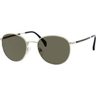 Giorgio Armani 841/S Men's Semi Oval Full Rim Sports Sunglasses/Eyewear   Light Gold/Green / Size 51/19 145: Automotive