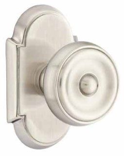 Emtek 820WUS15 Satin Nickel Waverly Waverly Classic Brass Privacy Knobset   Doorknobs  