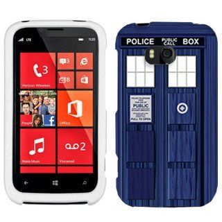 Nokia Lumia 822 British Blue Police Box Cover Case: Cell Phones & Accessories