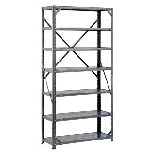 Edsal Home E Quip Gray Steel Canning Shelving   Shelving