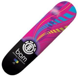 Element Remix   Bam Margera Skateboard Deck   8.0in. x 31.75 in. : Sports & Outdoors