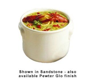 Bon Chef 3032S HGOLD 4 qt Soup Crock, Aluminum/Harvest Gold, Each: Bowls: Kitchen & Dining