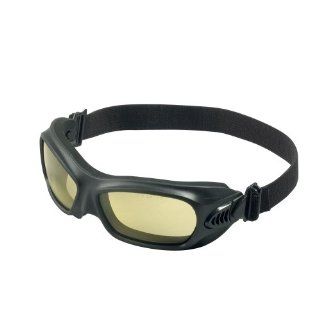 Jackson Safety V80 Wildcat Amber Anti Fog Lens Protection Goggle with Black Frame (Pack of 12)