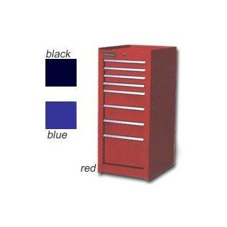 International Tool Boxes (ITBBR848BLACK) 8 Drawer Black Side Cabinet    