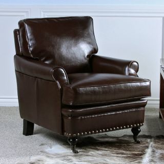 Barrister Leather Club Chair   Leather Club Chairs
