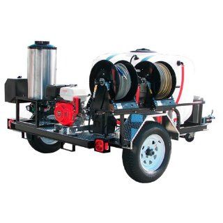 TRS401240HGTR2002HR Pressure Pro 4000 PSI (Gas Hot Water) Trailer Pressure Washer With Belt Drive : Hidrojet : Patio, Lawn & Garden