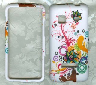 Samsung Galaxy Precedent M828C SCH M828C Prevail M820 STRAIGHT TALK Phone CASE COVER SNAP ON HARD RUBBERIZED SNAP ON FACEPLATE PROTECTOR NEW CAMO FLOWER: Cell Phones & Accessories