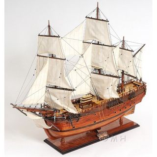 Old Modern Handicraft Hms Endeavour Ship   Model Boats & Accessories