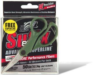 Sufix 832 Advanced Superline Braid Fishing Line with Free Scissors : Superbraid And Braided Fishing Line : Sports & Outdoors
