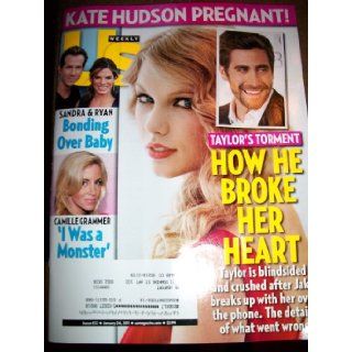 US Weekly #832 January 24, 2011 Taylor's Torment Sandra & Ryan Camille Grammer Kate Hudson Pregnant: Books