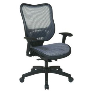 Office Star Light AirGrid Seat and Back Executive Chair   Desk Chairs