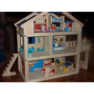 Plan Toys Plan Toys Dollhouse Series Terrace Dollhouse: Toys & Games