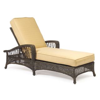 Woodard Serengeti All Weather Wicker Chaise Lounge Chair   Outdoor Chaise Lounges