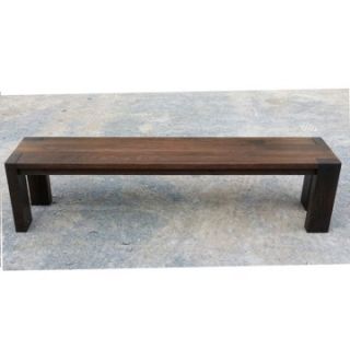 Nuevo Kota 0 Dining Bench   Seared Oak   Indoor Benches