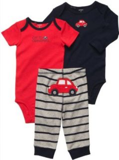 Carter's Baby Boy's Off To Grandma's Bodysuit Set: Infant And Toddler Pants Clothing Sets: Clothing