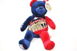 DENVER NUGGETS OFFICIAL NBA LARGE LOGO 8IN SPECIAL FABRIC BASKETBALL PLUSH TEDDY BEAR Toys & Games