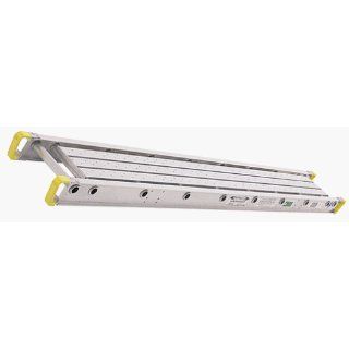 Werner 2320W 500 Pound Duty Rating Two Person Aluminum Scaffold Plank, 12 Inch by 20 Foot   Scaffolding Accessories  