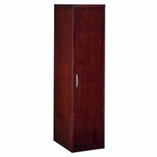 Summit Reed Right Hand Single Door Wardrobe Cherry : Storage Cabinets : Office Products